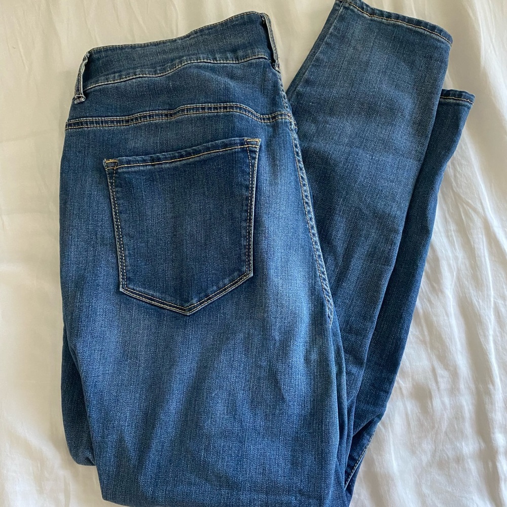 Seven skinny jeans 16W dark denim